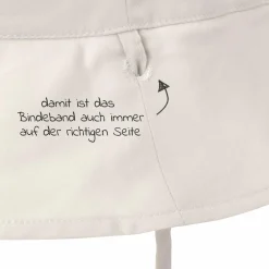 Wende-Hut LSF Sun Protection Bucket Hat - Sea Animals - Milky - Gr. 43/45