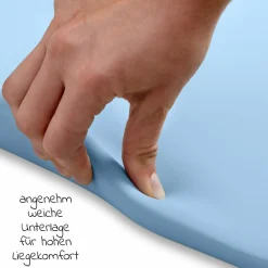 Wickelauflage Change N Clean rutschfest & abwaschbar - Light Blue
