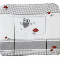 Wickelauflage Soft - Adam & Eule - Grau