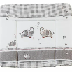 Wickelauflage Soft - Jumbotwins - Grau