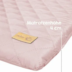 Wickelauflage Soft 75 x 85 cm - Roba Style Lily - Rosa Mauve