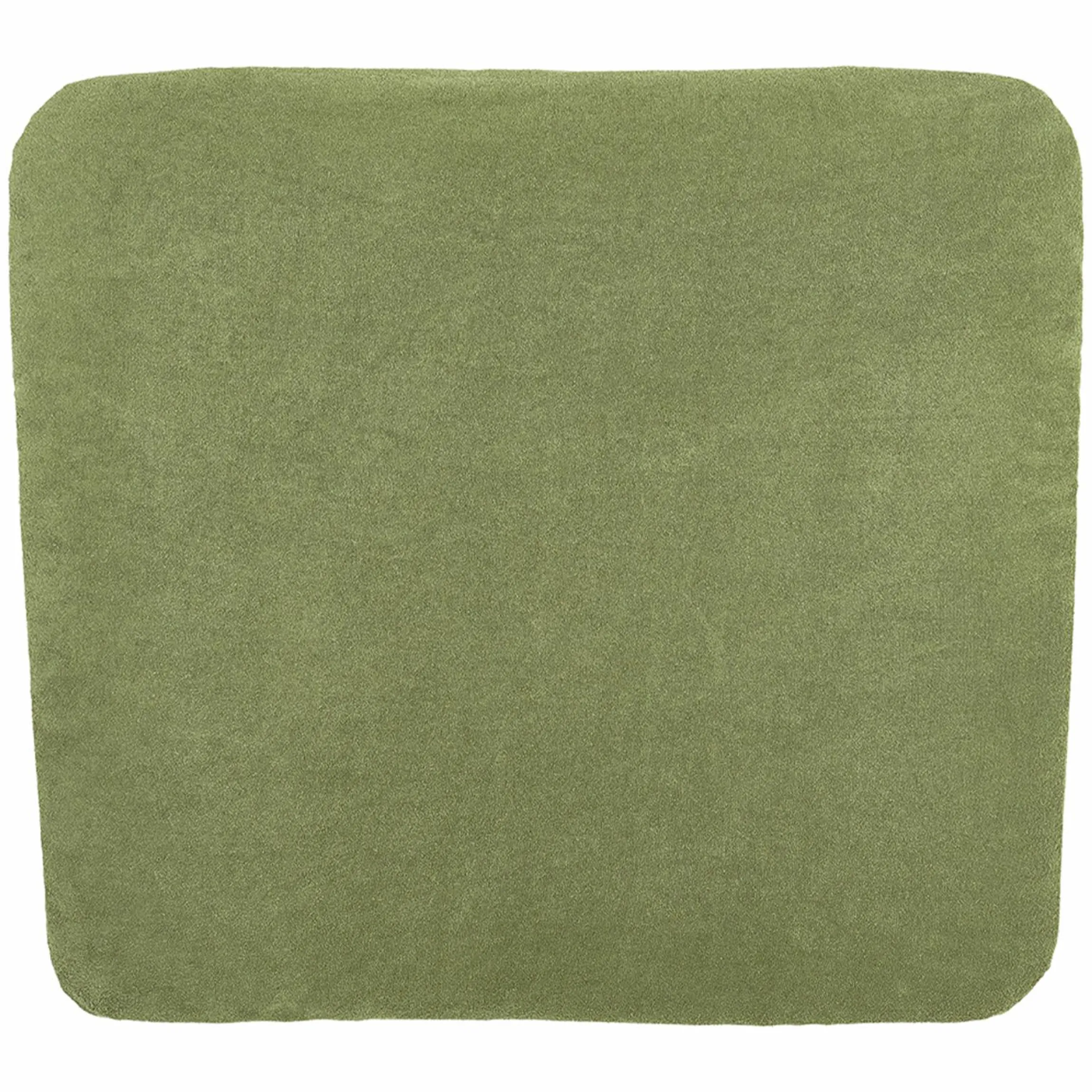 Wickelauflagenbezug Frottee 85 x 75 cm - Olive Green