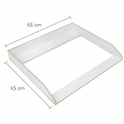 Wickelaufsatz für IKEA Hemnes Kommoden - Weiß