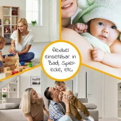 Wickelheizstrahler / Heizlüfter 3in1 FeelWell Air - mit Kühlfunktion - Grau Weiß