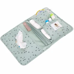 Wickel-Kit für Unterwegs Casual Changing Pouch - Floral Mint
