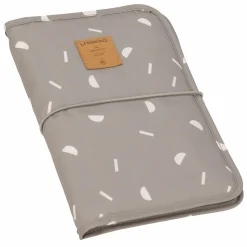 Wickel-Kit Für Unterwegs Casual Changing Pouch - Blocks - Taupe Grey