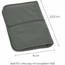 Wickel-Kit für Unterwegs Changing Pouch - Olive
