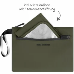 Wickelorganizer Classic inkl. Wickelunterlage - Pure - Avocado - Kollektion 2025