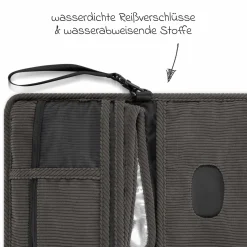 Wickelorganizer Multi inkl. Wickelunterlage - Almond - Kollektion 2025