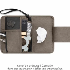 Wickelorganizer Multi inkl. Wickelunterlage - Pure - Nature - Kollektion 2025