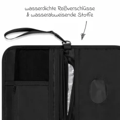 Wickelorganizer Multi inkl. Wickelunterlage - Pure - Coal - Kollektion 2025