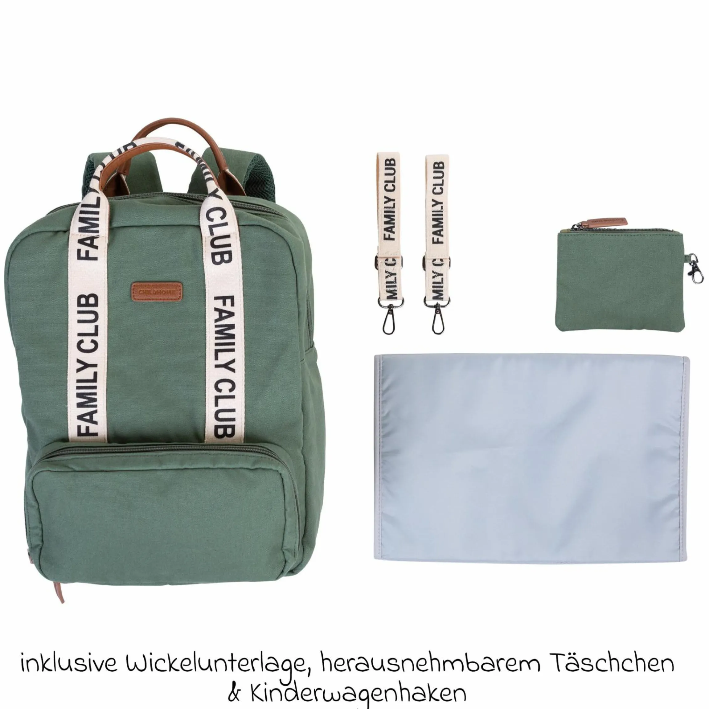 Wickelrucksack Family Club - Signature - Grün