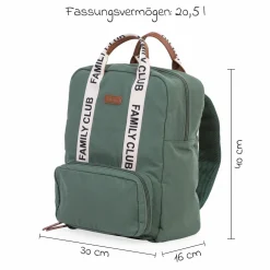 Wickelrucksack Family Club - Signature - Grün