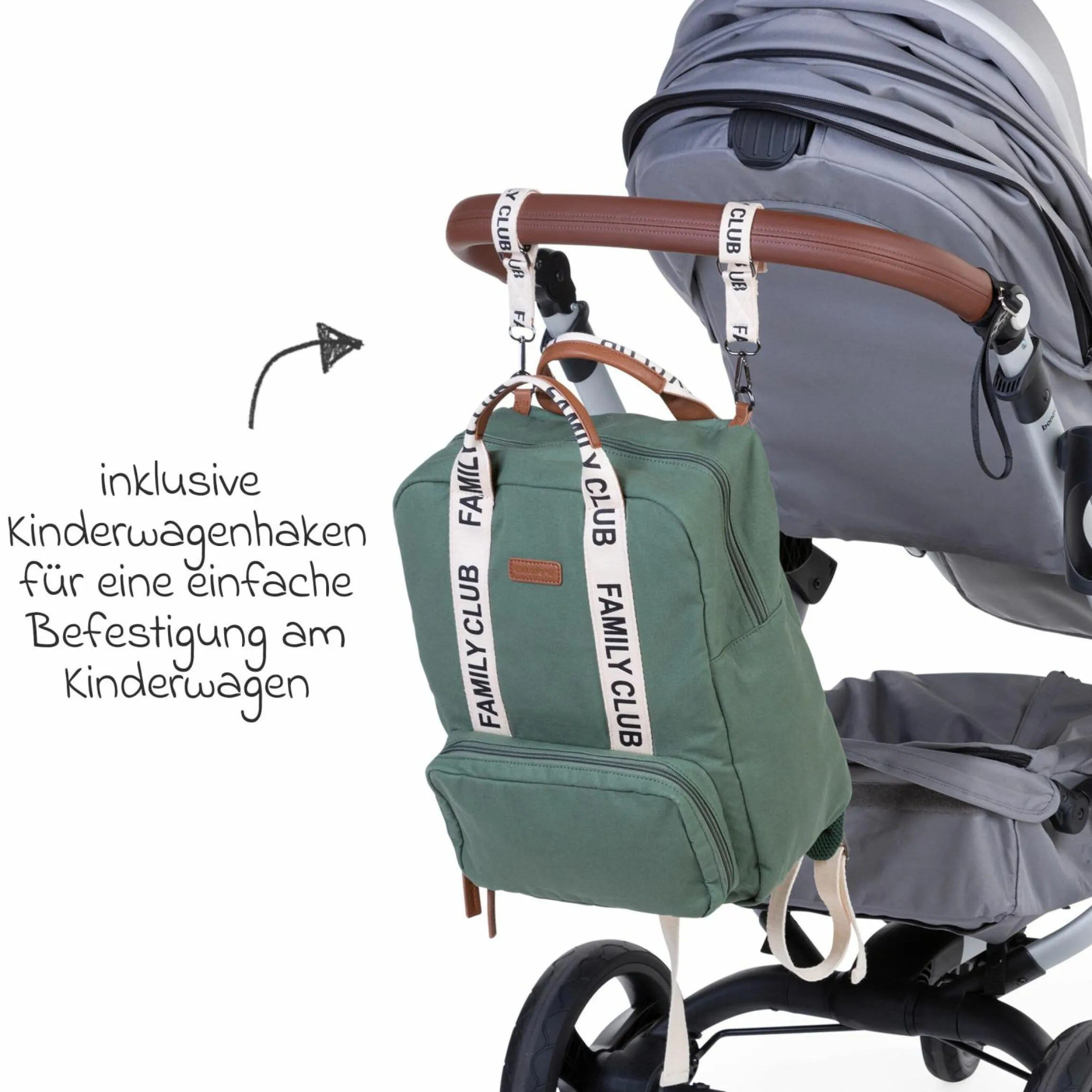 Wickelrucksack Family Club - Signature - Grün