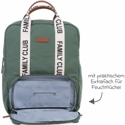 Wickelrucksack Family Club - Signature - Grün
