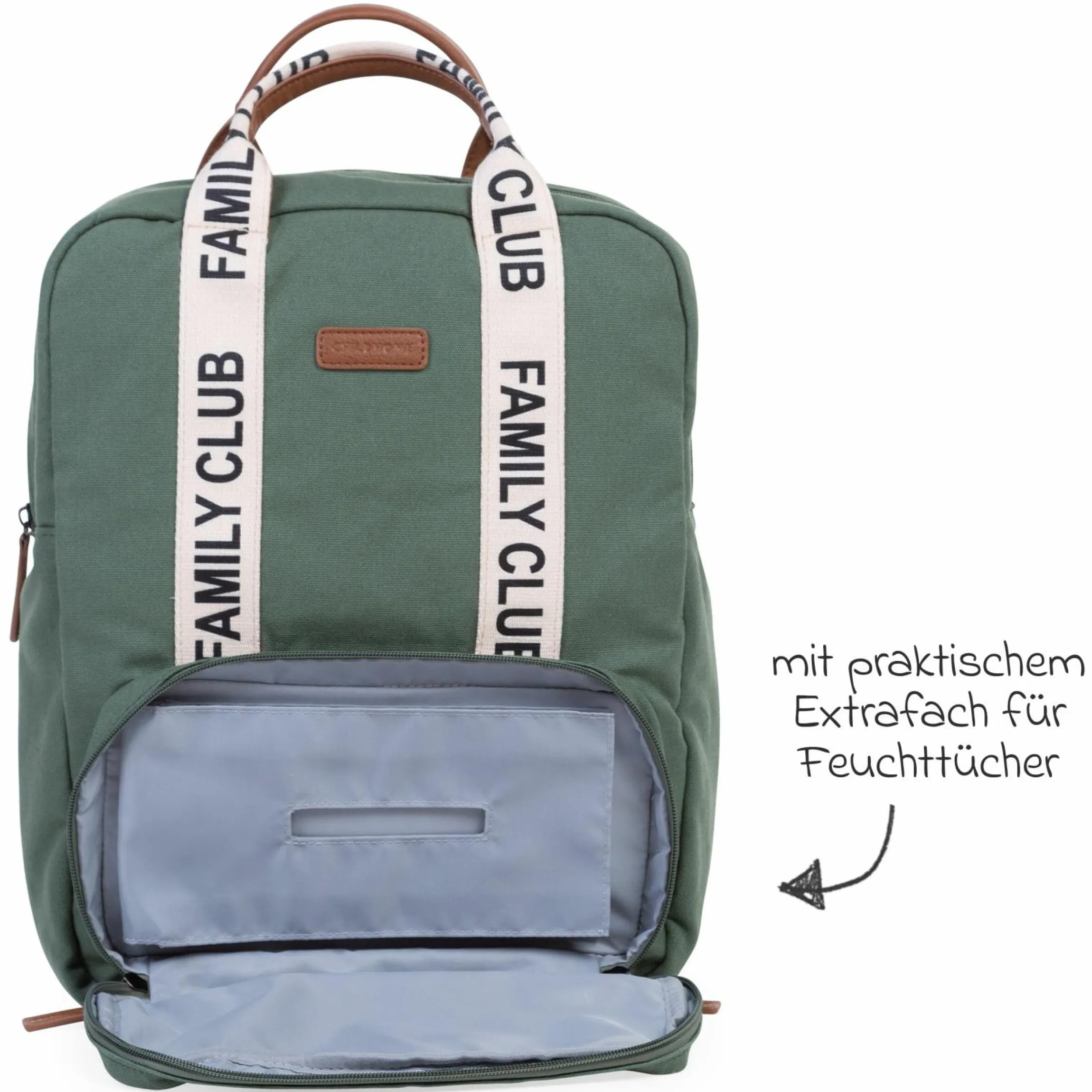 Wickelrucksack Family Club - Signature - Grün