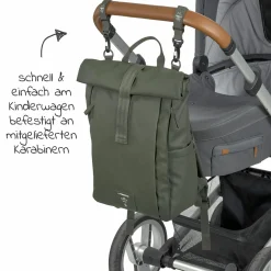 Wickelrucksack Green Label Rolltop Up Backpack - Olive