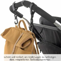 Wickelrucksack Green Label Rolltop Backpack - Curry