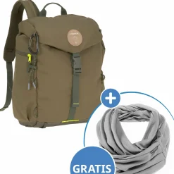 Wickelrucksack Green Label Outdoor Backpack + GRATIS Still-Schal - Olive