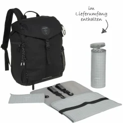 Wickelrucksack Green Label Outdoor Backpack - Black