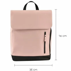 Wickelrucksack inkl. Wickelunterlage & Kinderwagenbefestigung - Oslo - Rose
