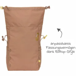 Wickelrucksack Outdoor Rolltop Backpack - Almond
