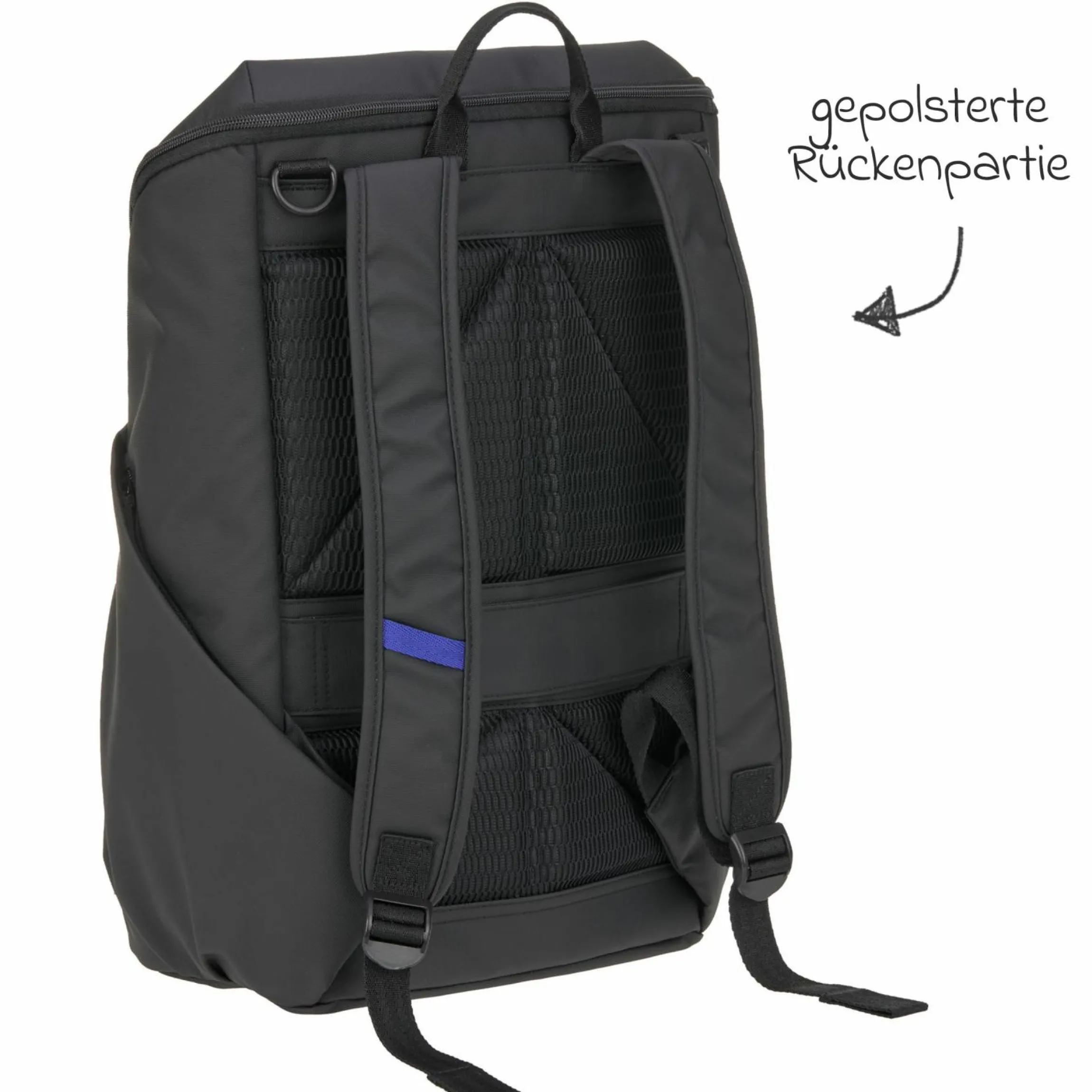 Wickelrucksack Slender Up Backpack - Black
