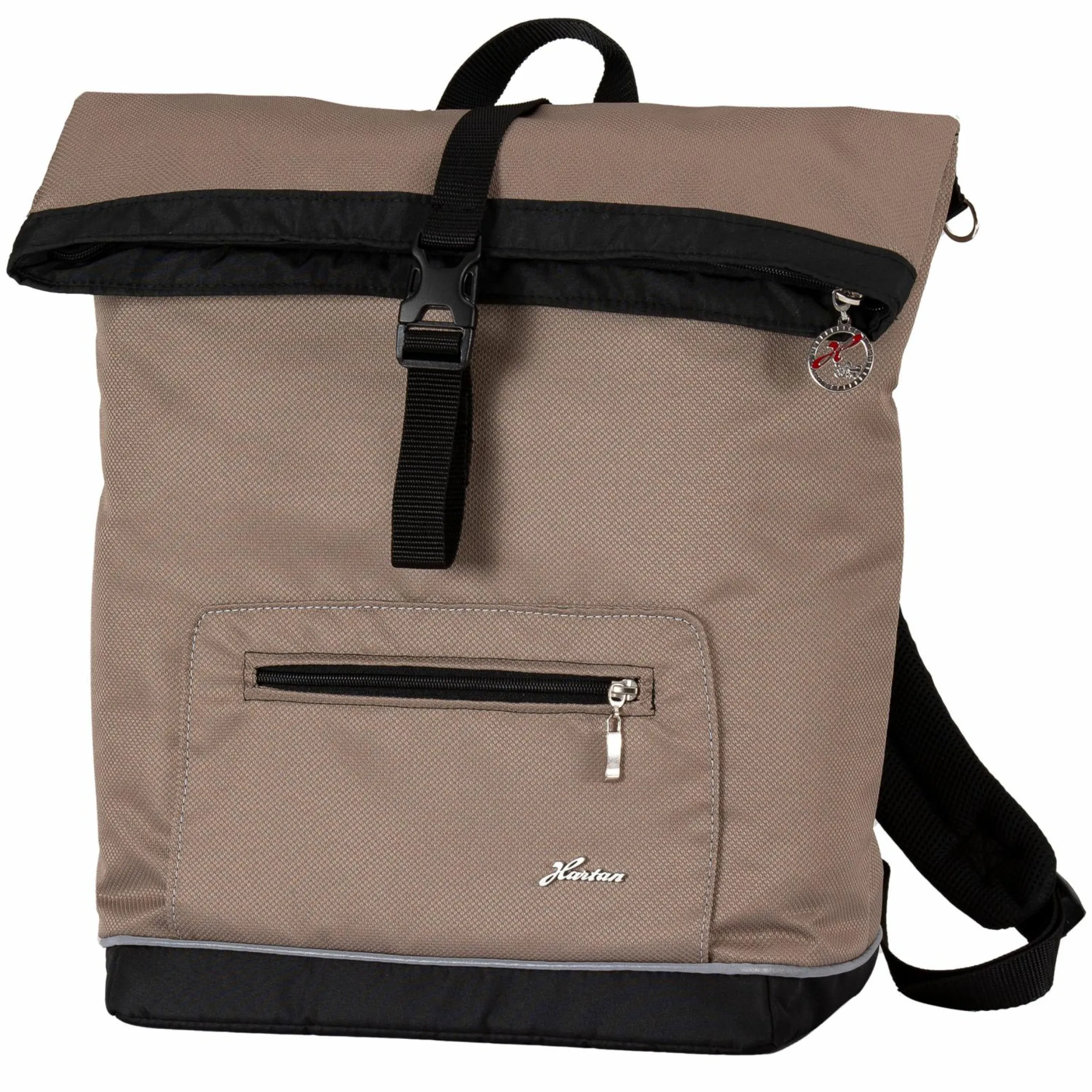 Wickelrucksack Space Bag Casual Rolltop inkl. Wickelauflage, Schmutztasche & Flaschenhalter - Happy Feet - Kollektion 2024