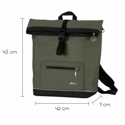 Wickelrucksack Space Bag Casual Rolltop inkl. Wickelauflage, Schmutztasche & Flaschenhalter - Rainbow - Kollektion 2024