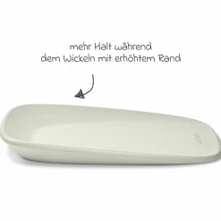 Wickel-Set mit Wickelunterlage Softy & Windeleimer Dropy - Grün
