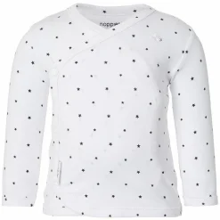 Wickelshirt Anne - Sterne Weiß - Gr. 50
