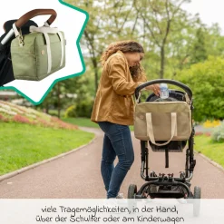 Wickeltasche Bowling - Olive
