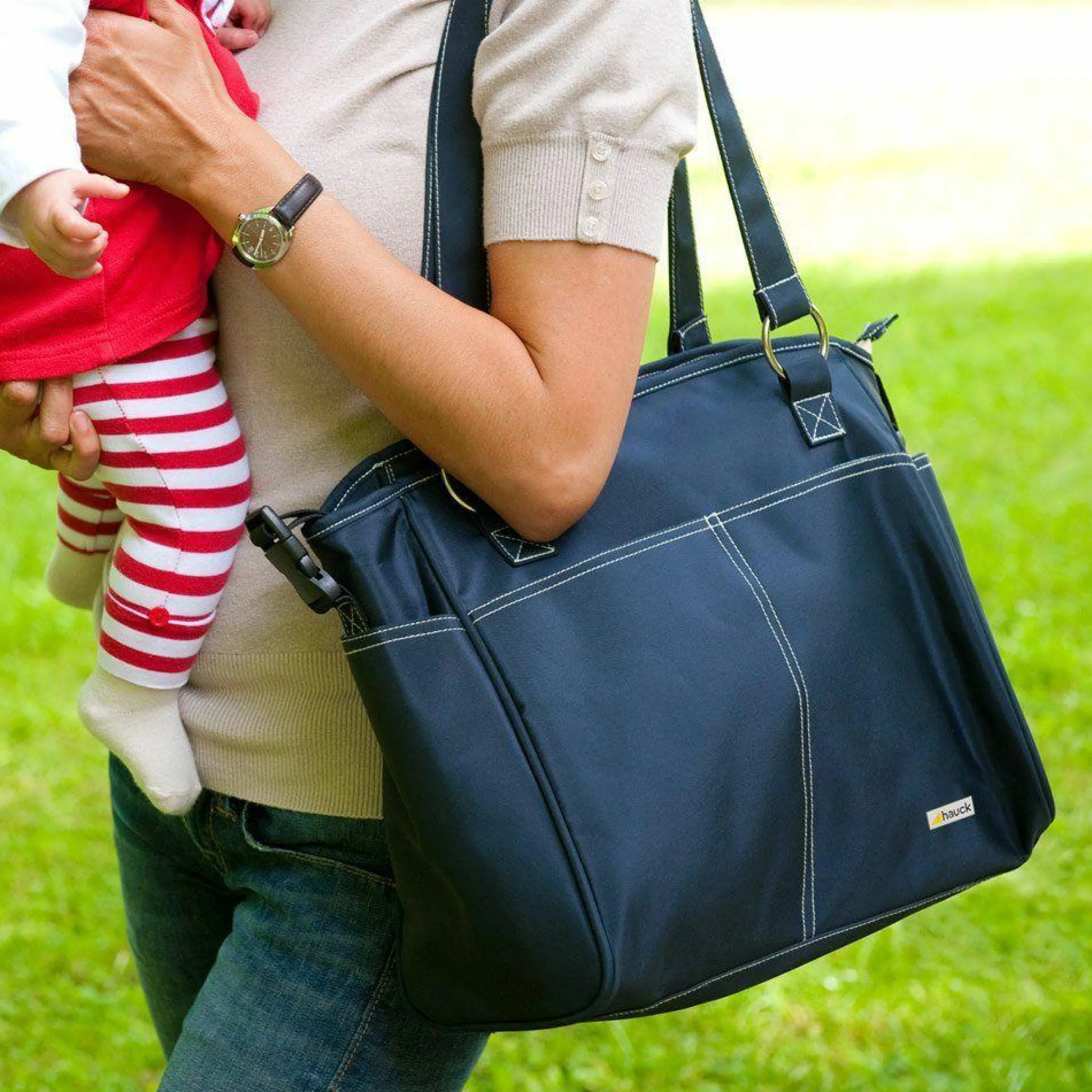 Wickeltasche City - Navy