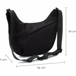 Wickeltasche Daybag die moderne Tragetasche, mit Wickelauflage, isolierter Flaschenhalter inkl. Kinderwagenbefestigung - Schwarz