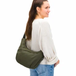 Wickeltasche Daybag die moderne Tragetasche, mit Wickelauflage, isolierter Flaschenhalter inkl. Kinderwagenbefestigung - Grün