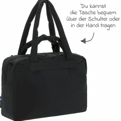 Wickeltasche Everyday Bag - Black