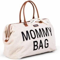 Wickeltasche Mommy Bag - Teddy - Ecru
