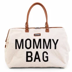 Wickeltasche Mommy Bag - Teddy - Ecru