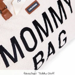 Wickeltasche Mommy Bag - Teddy - Ecru