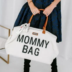 Wickeltasche Mommy Bag - Teddy - Ecru