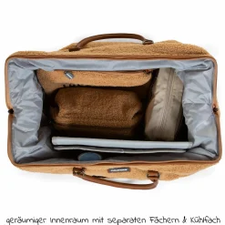 Wickeltasche Mommy Bag - Teddy - Braun