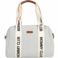 Wickeltasche Mommy Club - Signature Canvas - Offwhite