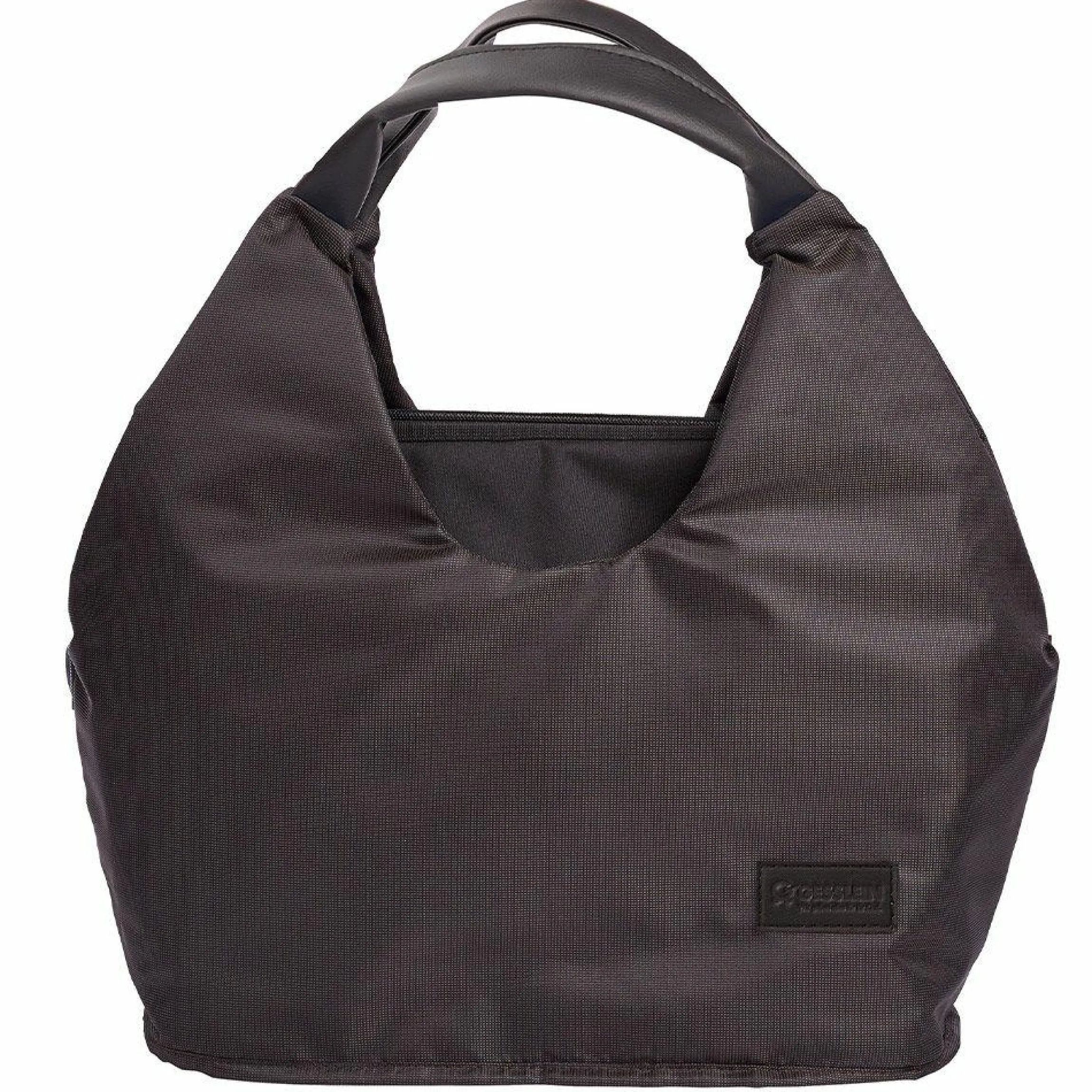 Wickeltasche N°5 mit Wickelunterlage, Reißverschlusstasche, Täschchen & Isolierbehälter - Schwarz - Kollektion 2024