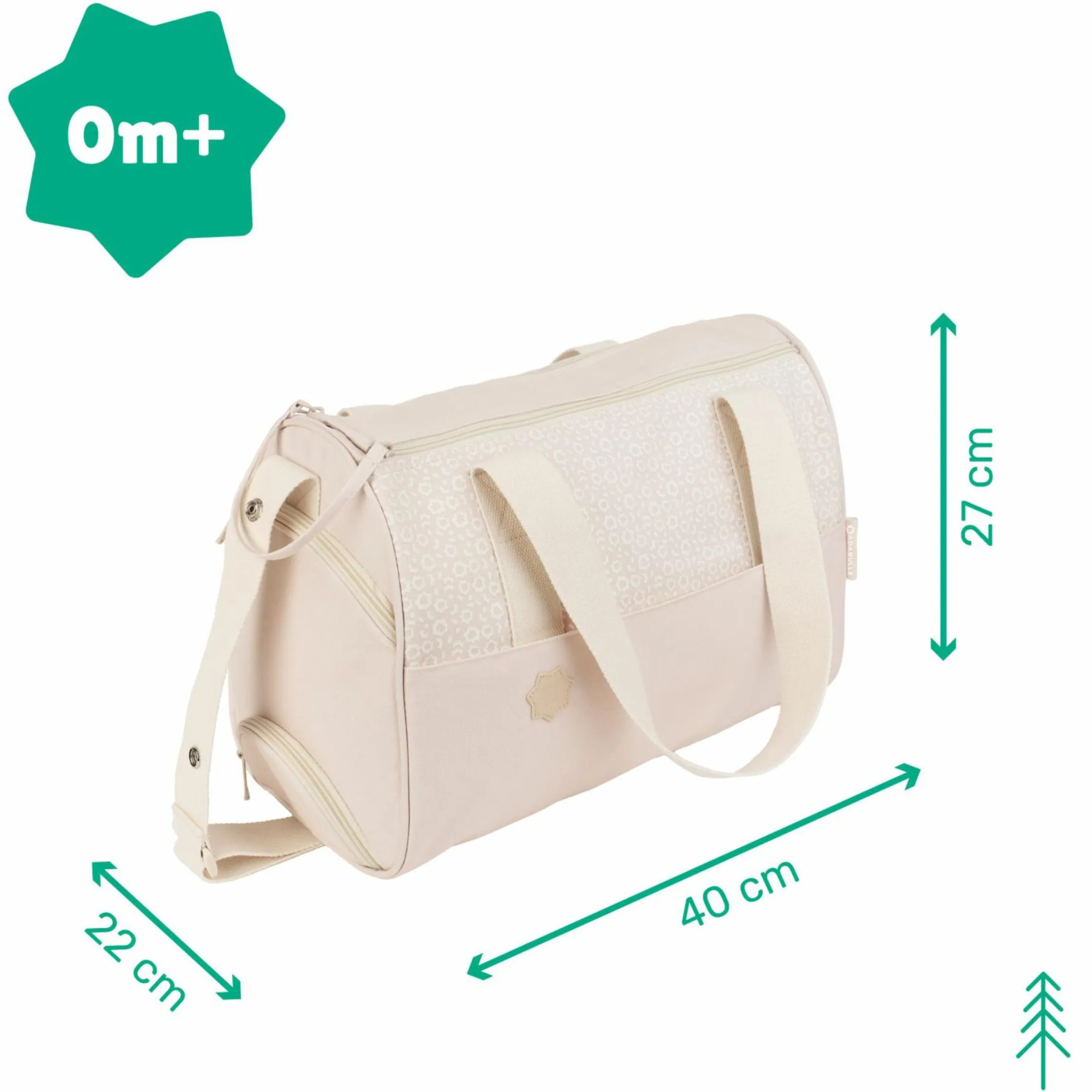 Wickeltasche Pocketstyle - Cream