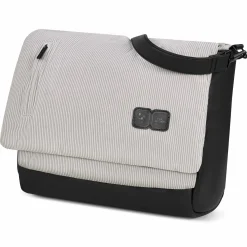 Wickeltasche Urban - inkl. Wickelunterlage & viel Zubehör - Biscuit