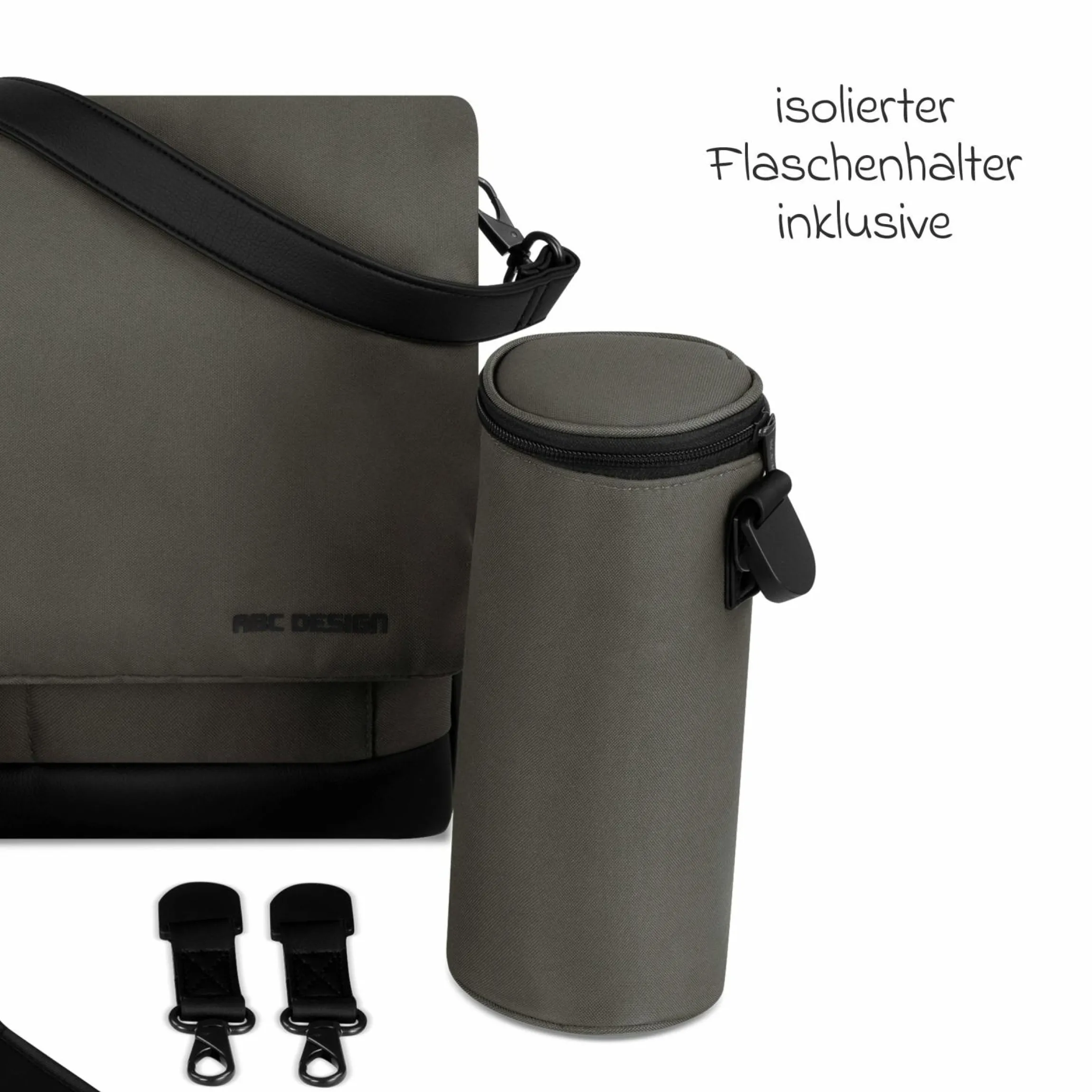 Wickeltasche Urban - inkl. Wickelunterlage & viel Zubehör - Cloud - Kollektion 2024