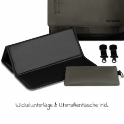 Wickeltasche Urban - inkl. Wickelunterlage & viel Zubehör - Cloud - Kollektion 2024