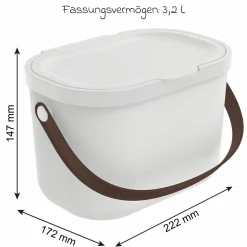 Wickeltisch-Organizer Yuma - Mistletoe White