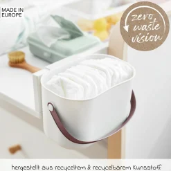 Wickeltisch-Organizer Yuma - Mistletoe White