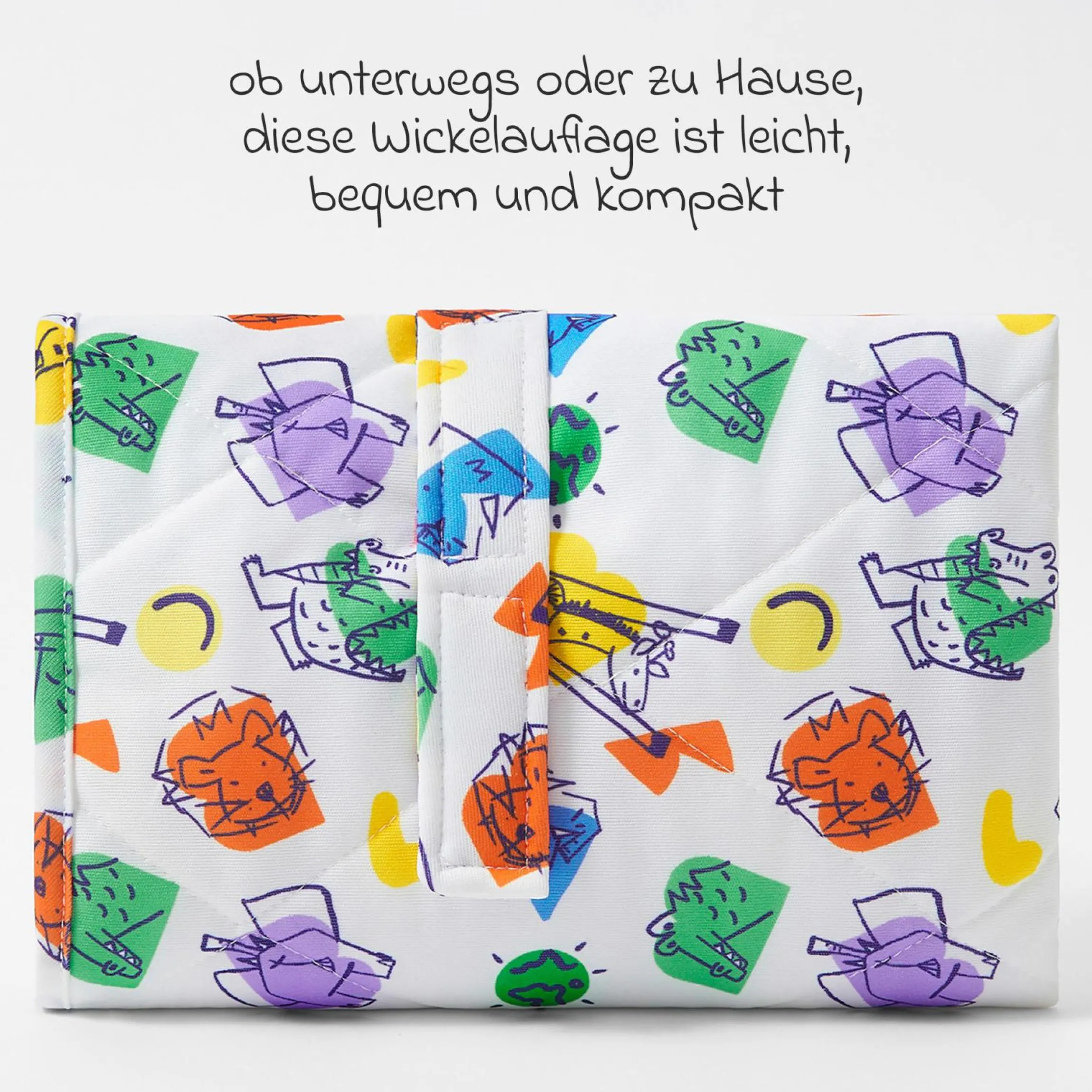 Wickelunterlage für unterwegs - Laut